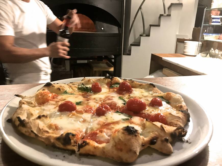 Pizza Studio Tamaki Formidable: The signature Tamaki pie at Pizza Studio Tamaki. | ROBBIE SWINNERTON
