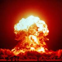 A 23 kiloton tower shot called BADGER, fired on April 18, 1953 at the Nevada Test Site, as part of the Operation Upshot-Knothole nuclear test series. Ban treaty offers chance for a world free of nuclear arms