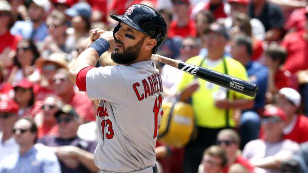 The Cardinals’ Matt Carpenter has a team-high 11 home runs this season. Cardinals focus on task at hand, not worrying about Cubs