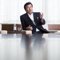 Shigeharu Suzuki, chief executive officer of the Japan Securities Dealers Association, speaks during an interview in Tokyo on Friday. Japan brokerages face industry audit in wake of Nomura breach