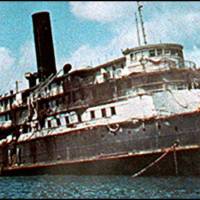 This photograph, taken on July 11, 1947, shows an undated photo of the President Warfield (later renamed the Exodus 1947), a ship which attempted to carry 4,500 Jewish people, all displaced persons or survivors of the Nazi concentration camps, to what was then Palestine. The southern French city of Sete on Sunday commemorated the 70th anniversary of the departure of the vessel. France marks 70 years since 1947 'Exodus' voyage attempt by Jews to Palestine