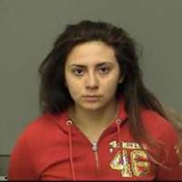 Obdulia Sanchez is seen in a police booking photo from the Merced County Sheriff’s Department in Merced, California Monday. Suspected drunken teen driver loses control while livestreaming, films crash fatal to sister