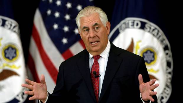 Rex Tillerson Unrest bubbles among Trump administration's top foreign policy officials