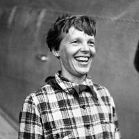 In this June 6, 1937, photo, Amelia Earhart, the American airwoman who is flying round the world for fun, arrived at Port Natal, Brazil, and took off on her 2,240-mile flight across the South Atlantic to Dakar. A new documentary “Amelia Earhart: The Lost Evidence,” which airs Sunday on the History channel, proposes Earhart didn’t die without a trace 80 years ago. Instead, the film argues that she and navigator Fred Noonan crash-landed in the Japanese-held Marshall Islands, were picked up by Japanese military and that Earhart was taken prisoner. Documentary claims Amelia Earhart crashed in Marshalls, was taken prisoner by Japan and U.S. knew it