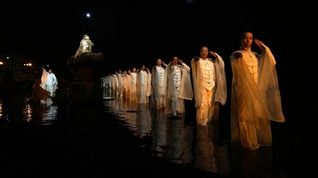 New spin: Satoshi Miyagi’s “Antigone” opened France’s Avignon Festival in July, a first for an Asian dramatist. Satoshi Miyagi makes history on a stage in France
