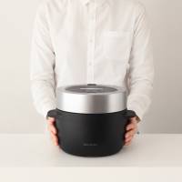 The Balmuda The Gohan rice cooker, introduced earlier this year, has a modern, minimal design that still harkens back to old cast iron pots. The circular evolution and history of Japanese rice cookers