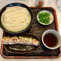 Channelling Shikoku: Maruka’s house special kake udon with chikuwa-ten fish “sausage.” Maruka: Shikoku-style 'udon' at its best, if you don't mind the wait