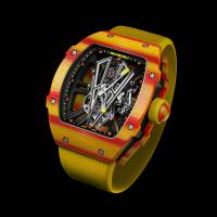 RM 27-03 Tourbillon 'Rafael Nadal,' a watch created in collaboration between Nadal and luxury watchmaker Richard Mille | YOUENN.B