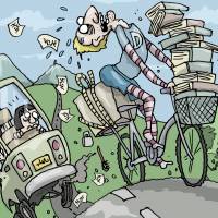 Journey of discovery: Powered by a sense of reckless adventure and ruthless penny-pinching, a young Damian Flanagan set off on his shopping bike to Kyoto. To find the joys of 'real Japan,' get on your bike
