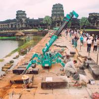 Restoration work at Angkor Wat | SOPHIA UNIVERSITY