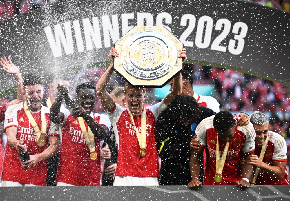 Arsenal beat Man City in penalty shootout to win Community Shield