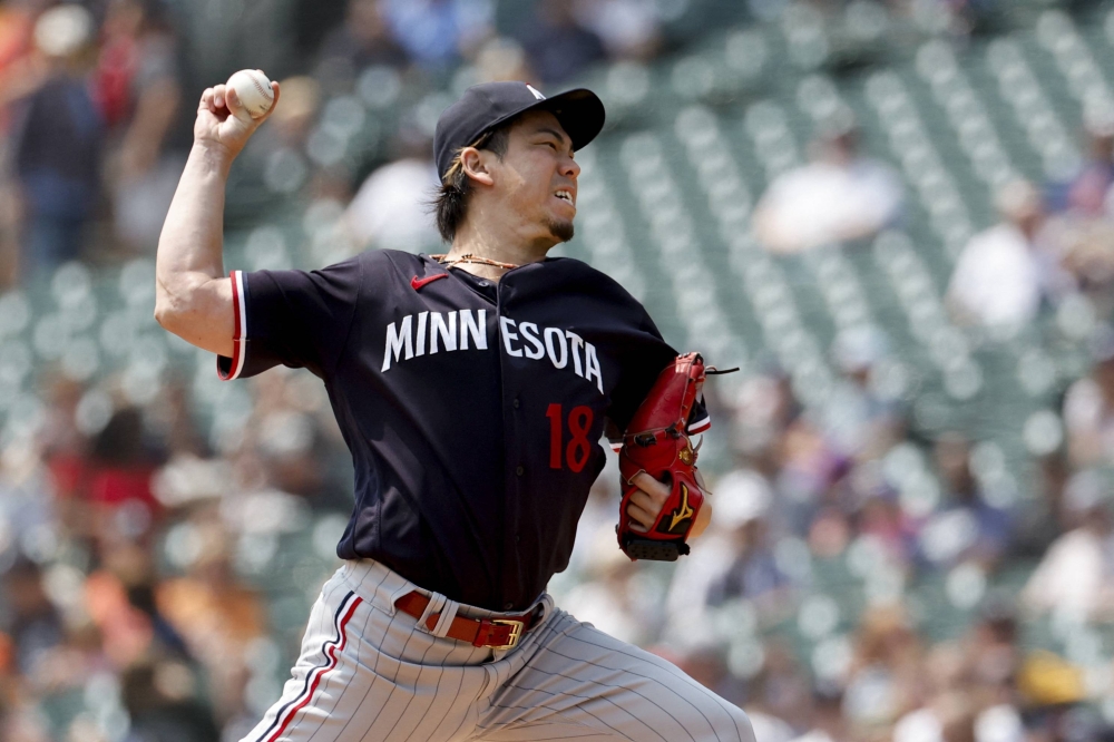 Twins' Kenta Maeda takes loss despite solid start against Tigers - The  Japan Times