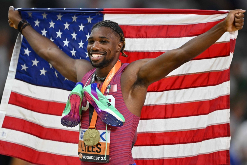 World champion of what?' Noah Lyles takes swipe at NBA players