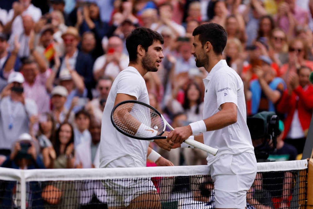 Wimbledon 2023: Carlos Alcaraz beats Novak Djokovic in five sets for men's  title