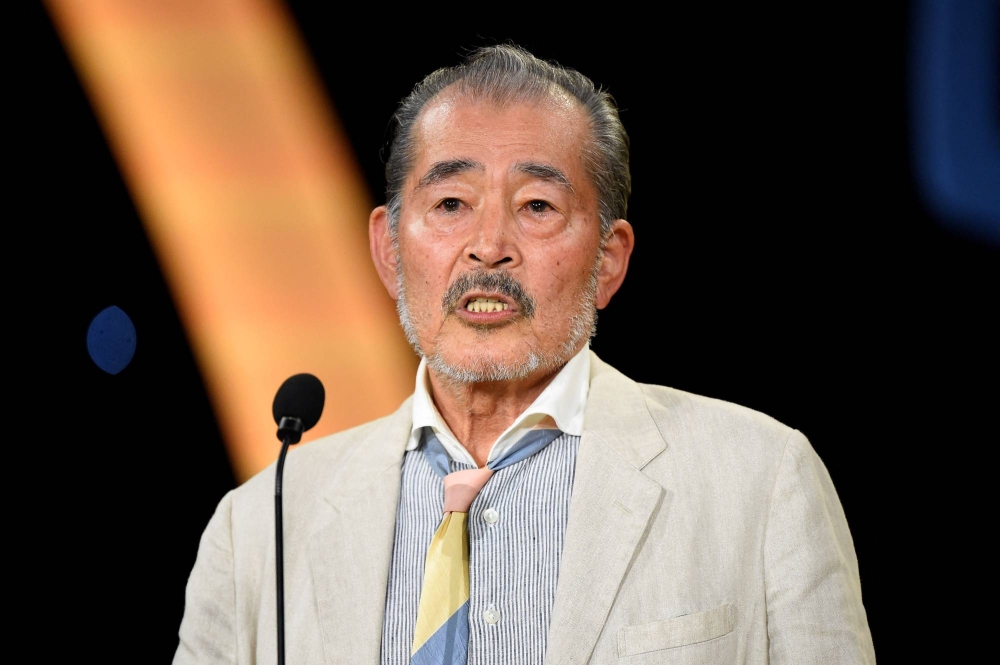 Japanese actor Tatsuya Fuji wins top lead actor prize at San Sebastian