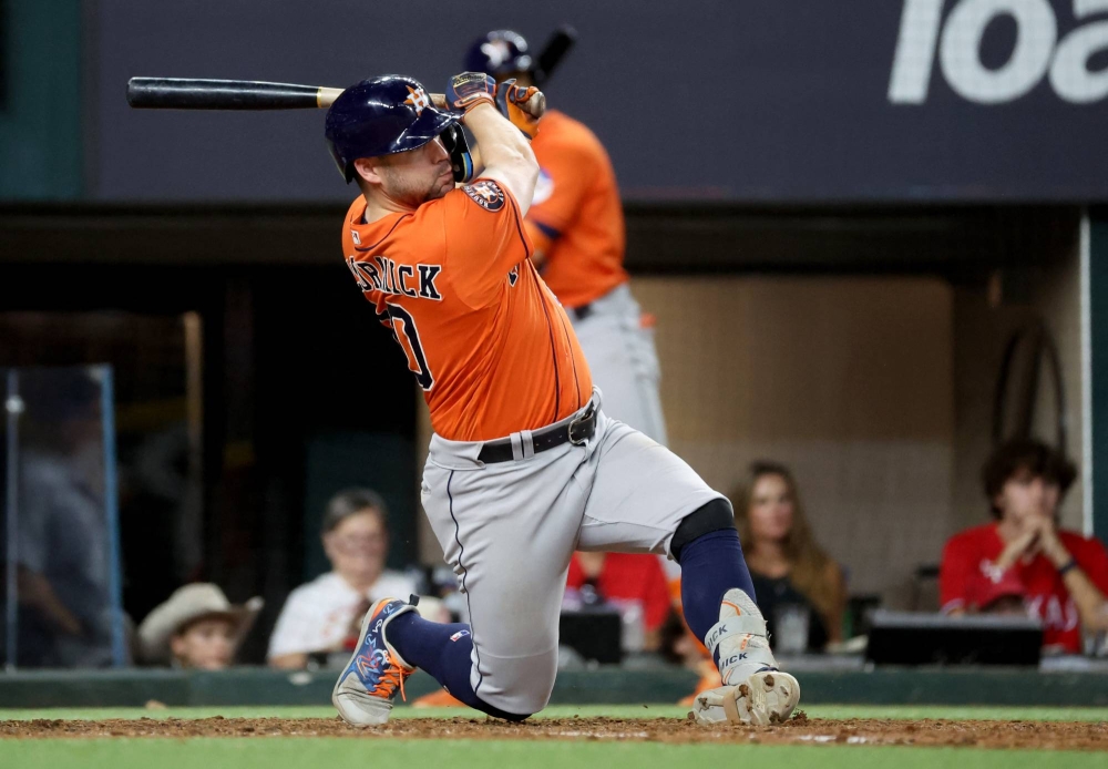 Abreu, Alvarez and Altuve help Astros pull even in ALCS with 10-3 win over  Rangers in Game 4