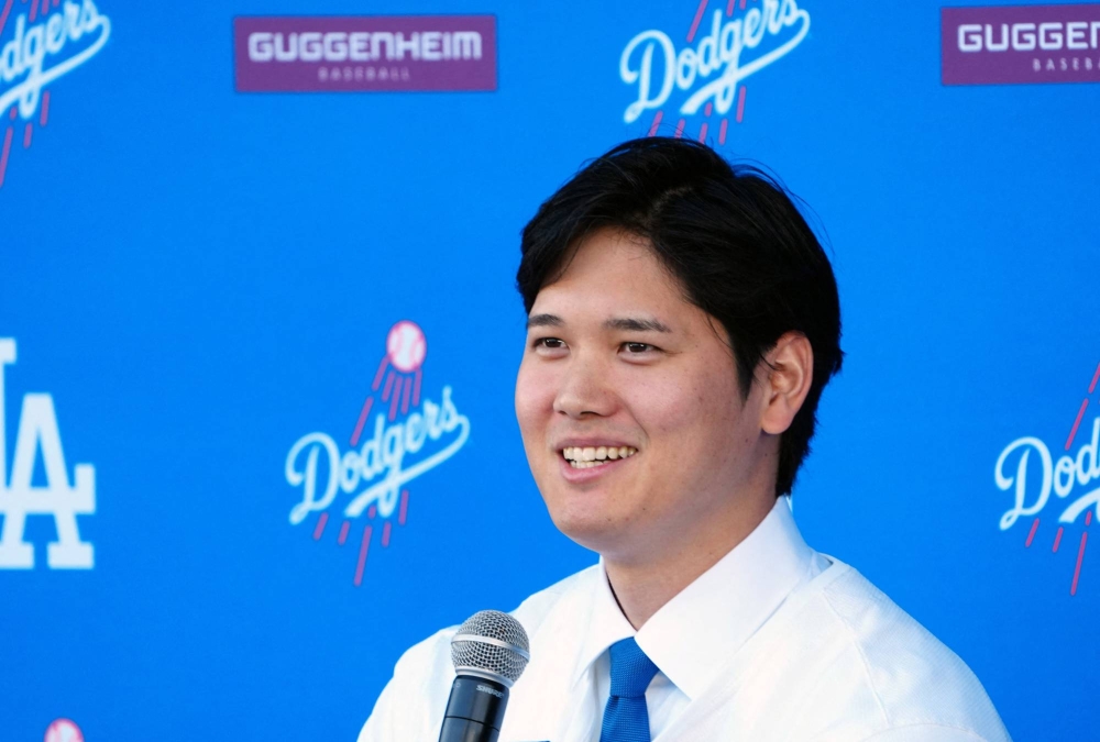 Ohtani named AP’s male athlete of year for second time