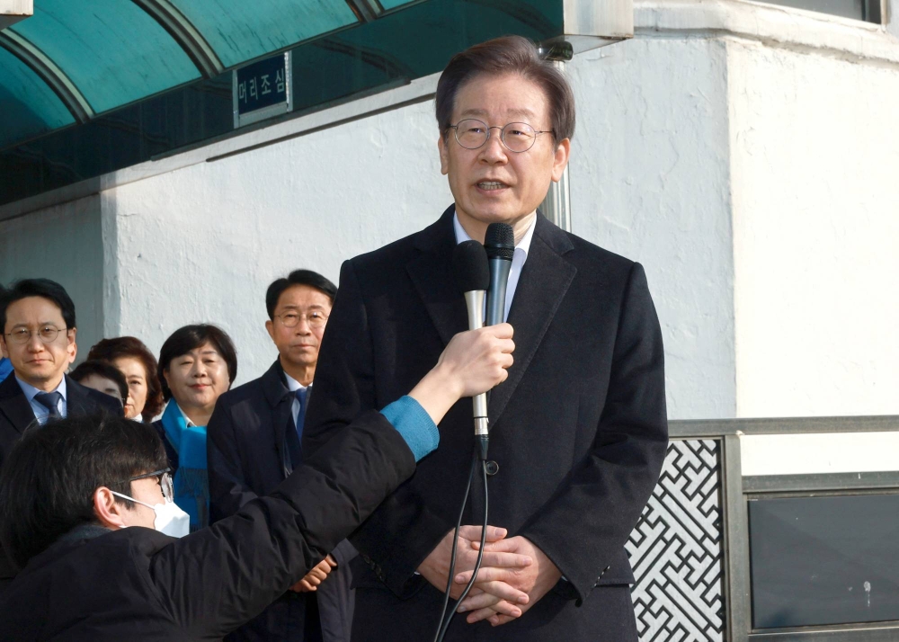 South Korea opposition leader hopes for end to ‘politics of hate’ after