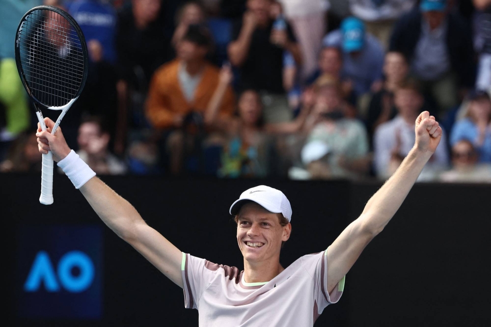 Jannik Sinner dethrones Novak Djokovic in Australian Open semifinals - The  Japan Times
