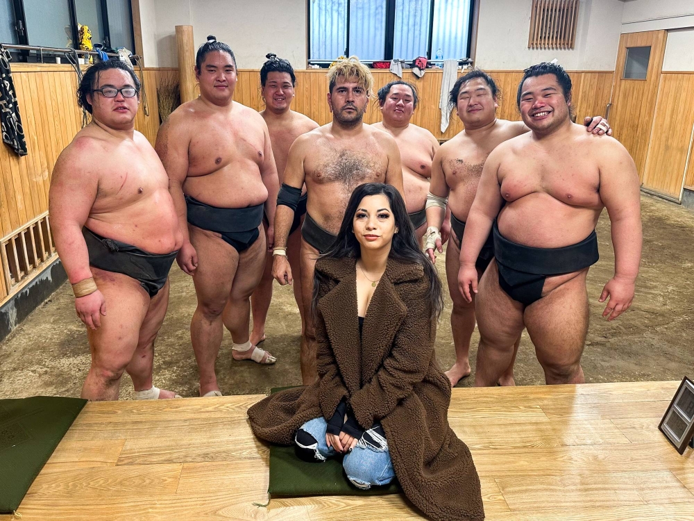 New Texan in the Sumo world breaks the myth of exclusivity