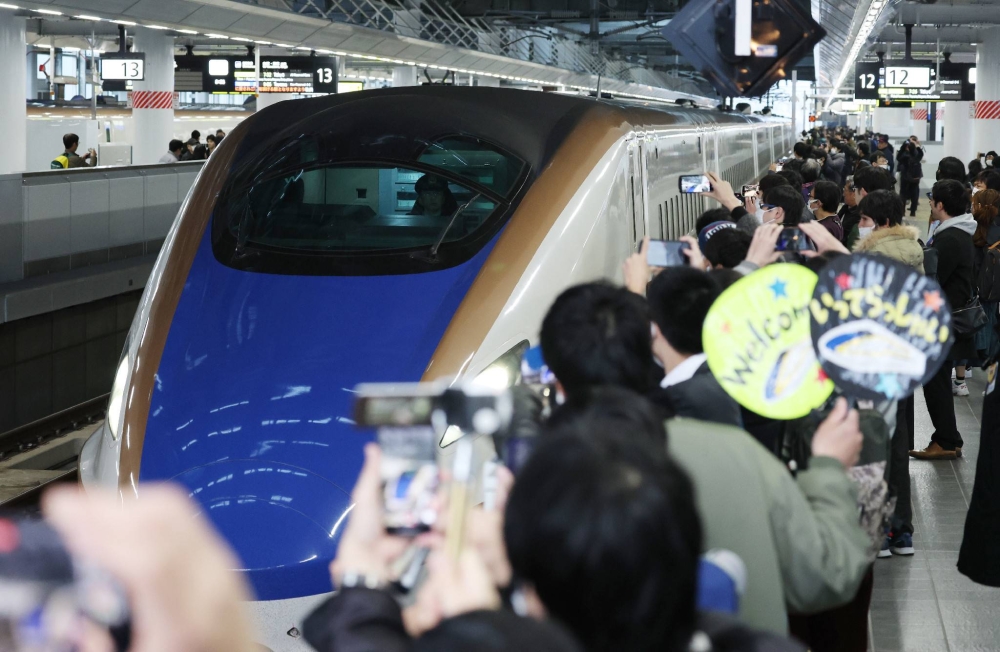 Hokuriku Shinkansen extension opens, buoying tourism hopes for Fukui