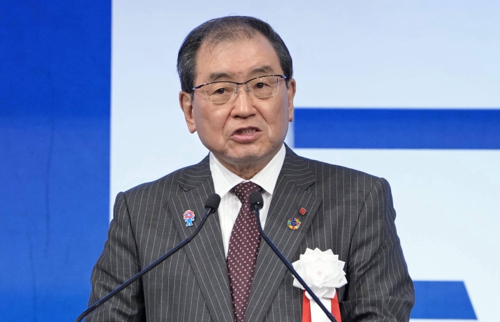 Head of Japan Business Lobby Wishes for Government Action to Eliminate Deflation