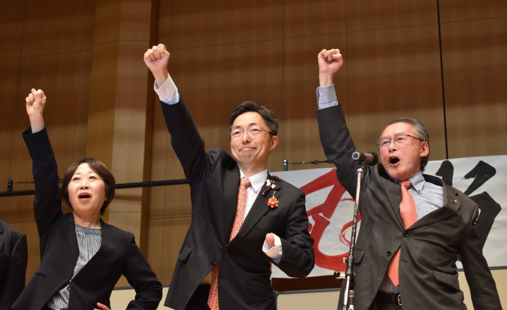 Ex-vice governor wins Kumamoto gubernatorial election