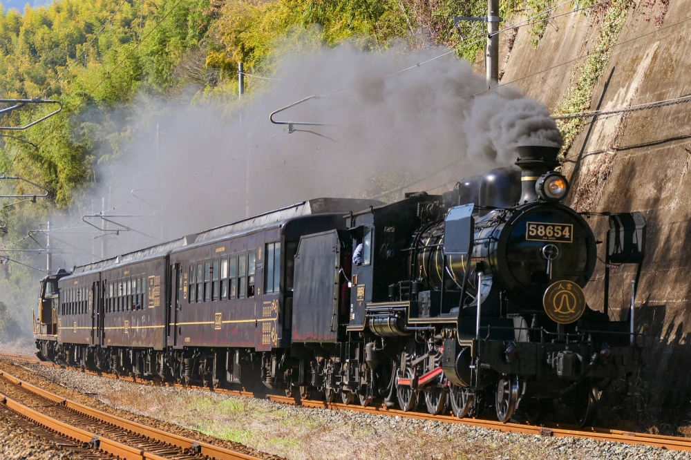 日本最古の蒸気機関車のラスト乗車
