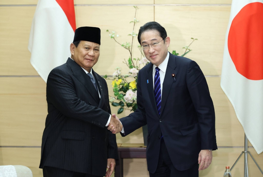 Kishida, Prabowo agree to strengthen Japan-Indonesia ties