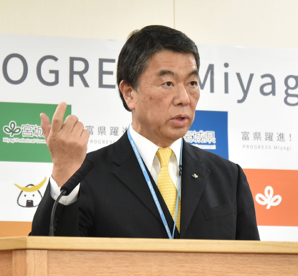 知事、国体のスポーツイベント中止の考えを示唆