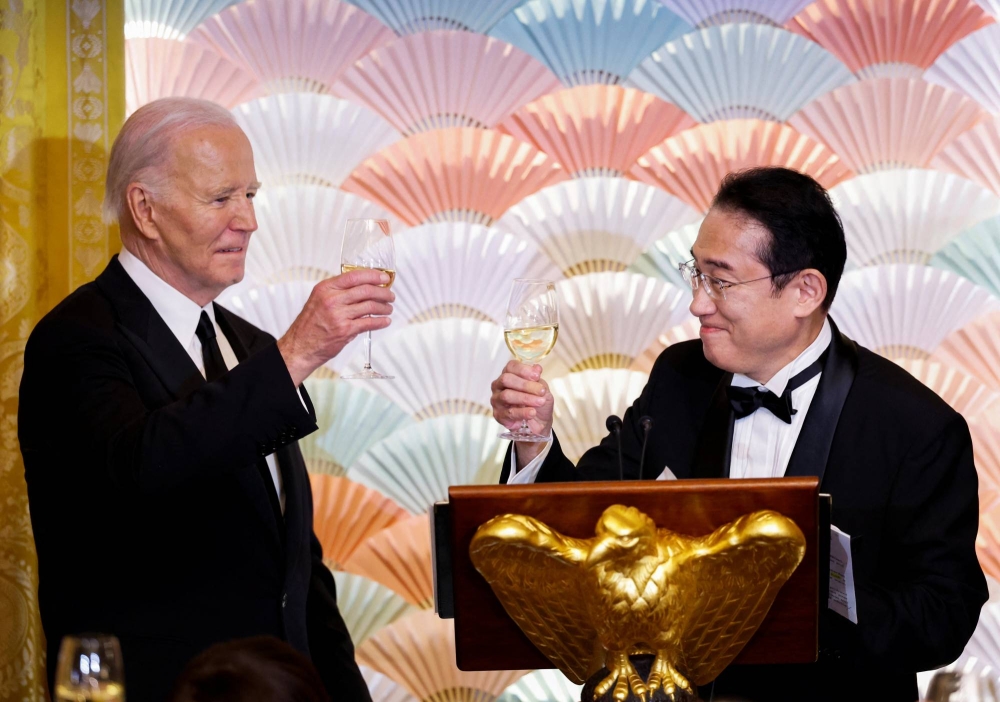 Business leaders join Biden at state dinner with Kishida to strengthen relationships