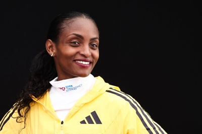 Tigst Assefa ready to chase women's record at London Marathon