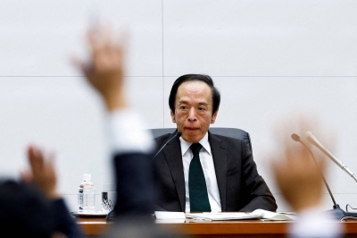 BOJ's Ueda says 'very likely' to hike rates if inflation keeps rising