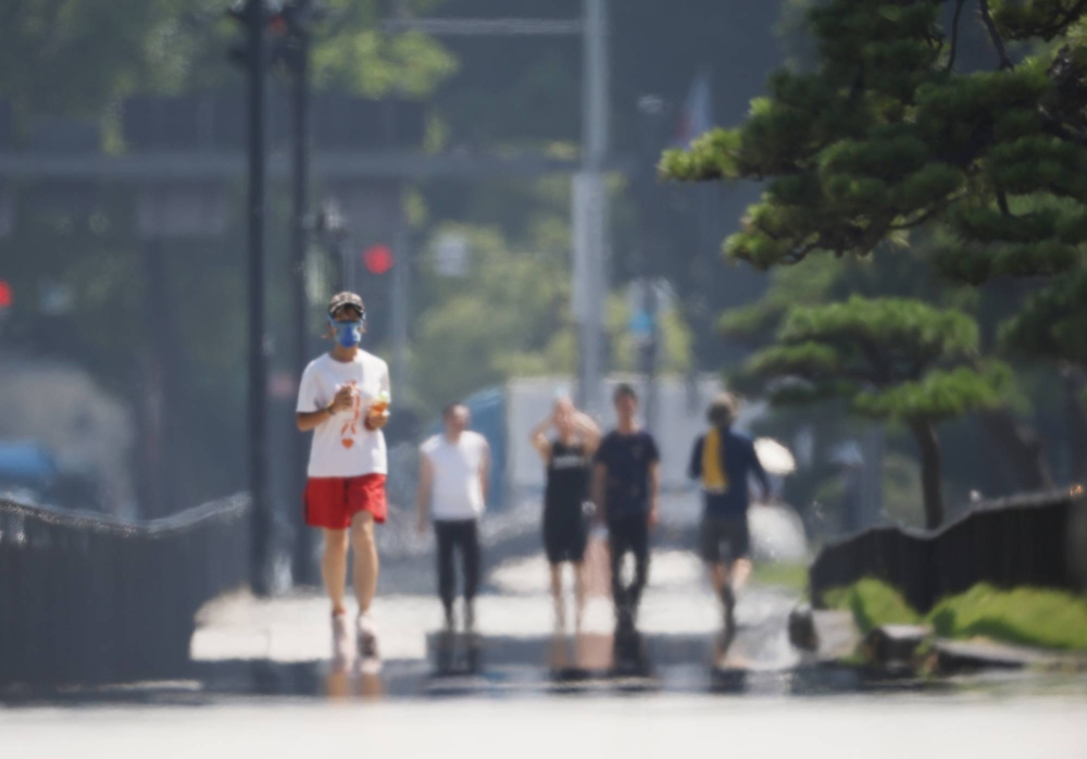 日本、熱中症特別警報システム稼働