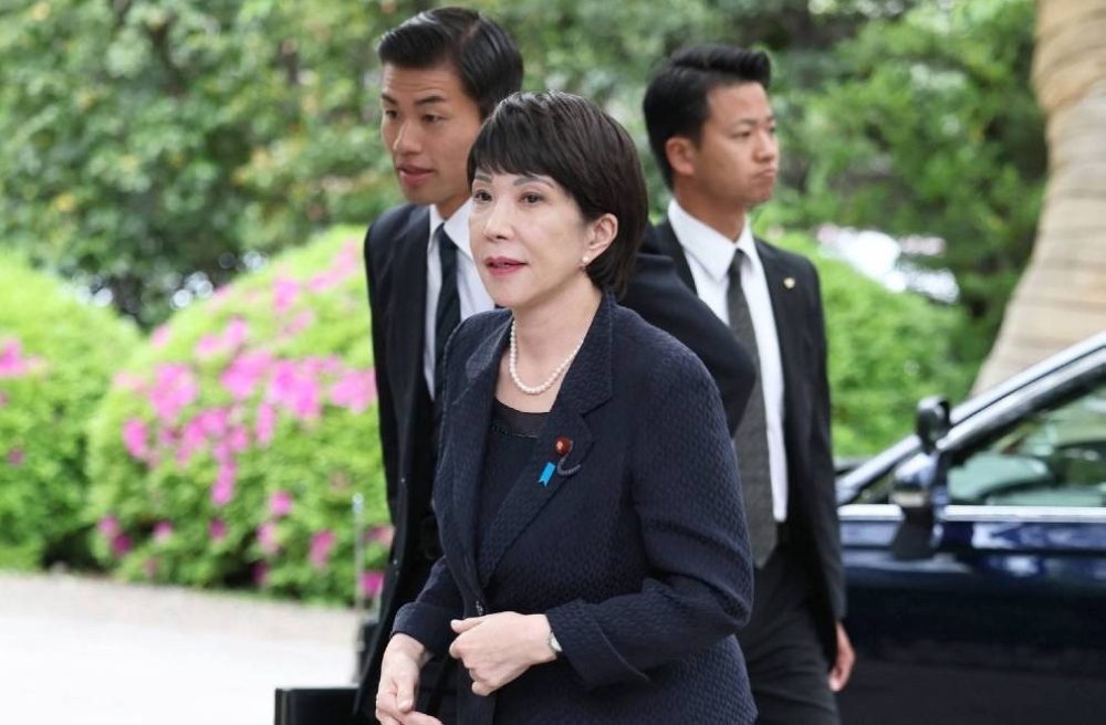 Japanese minister Takaichi visits Yasukuni Shrine