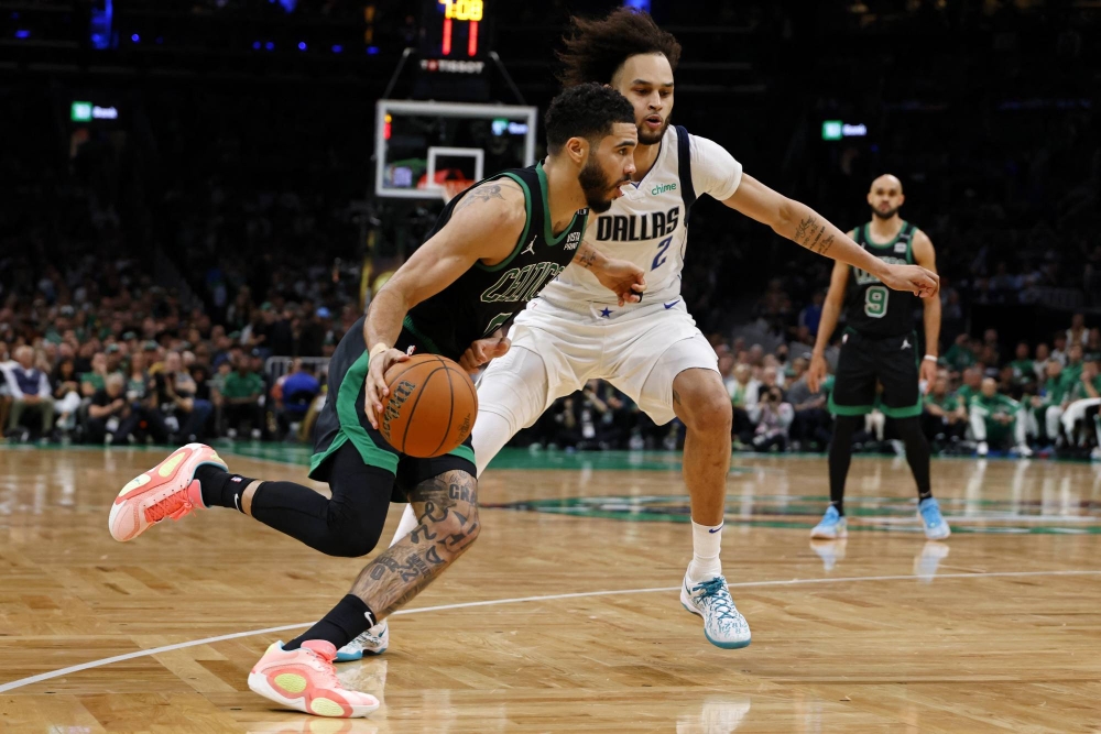 Celtics survive late Mavericks rally to take 2-0 lead in NBA Finals