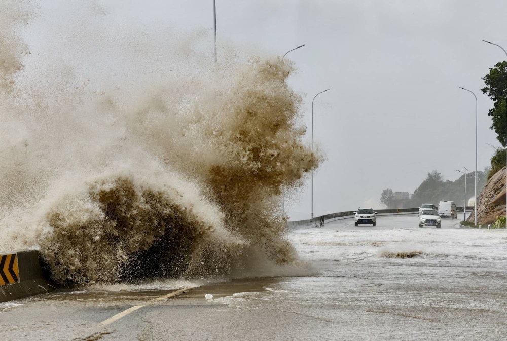 Climate change driving change in rainfall and fiercer typhoons