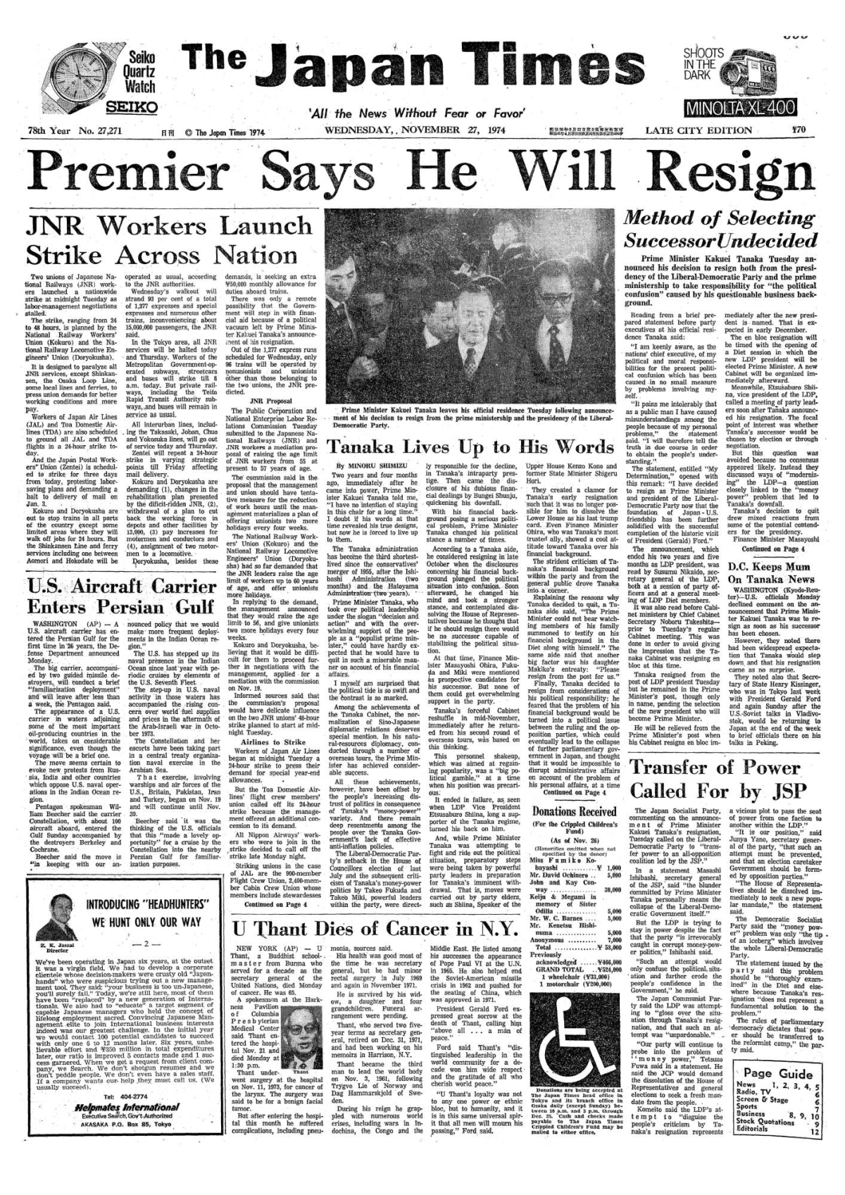 Japan Times 1949: Yukawa wins Nobel award - The Japan Times