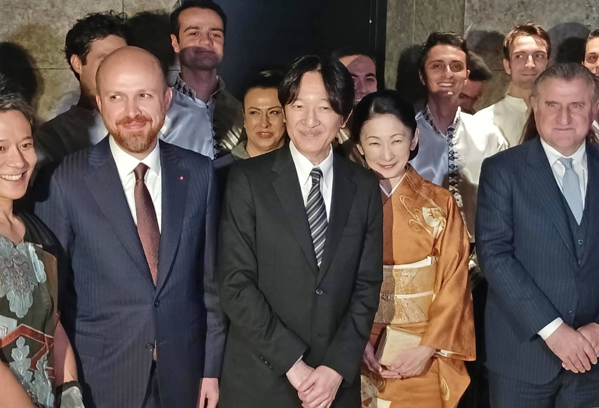 Crown prince and crown princess mark Japan-Turkey diplomatic ties