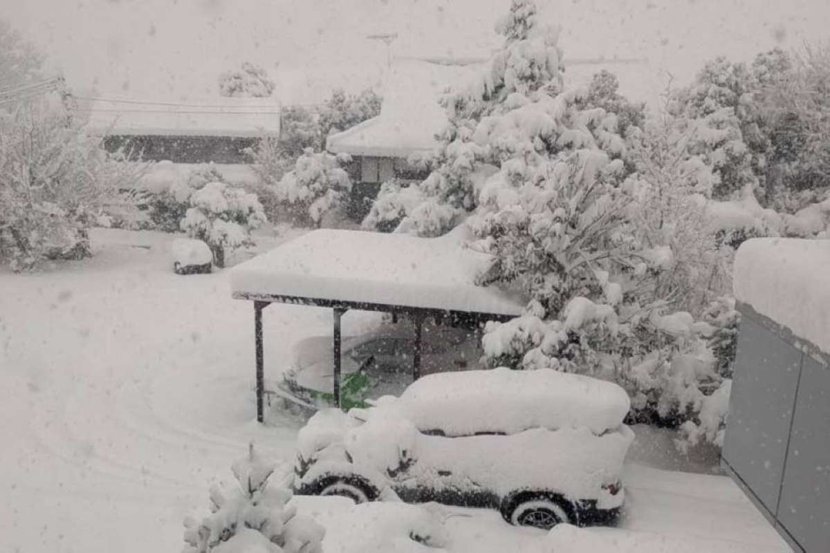 Japan heavy snow: 1 dead, 4 injured.