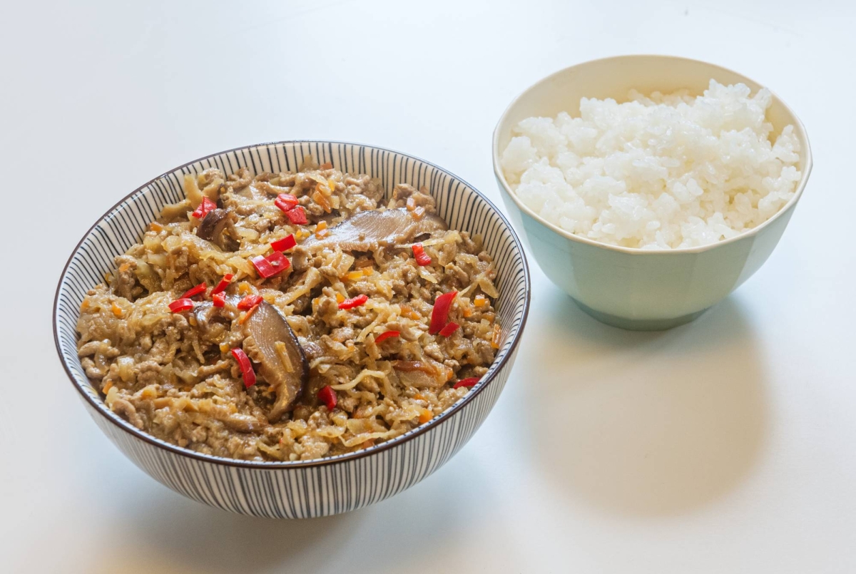 Cut and dried daikon: a frugal, traditional snack.