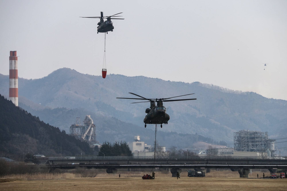 Japan's worst wildfire in half a century spreads