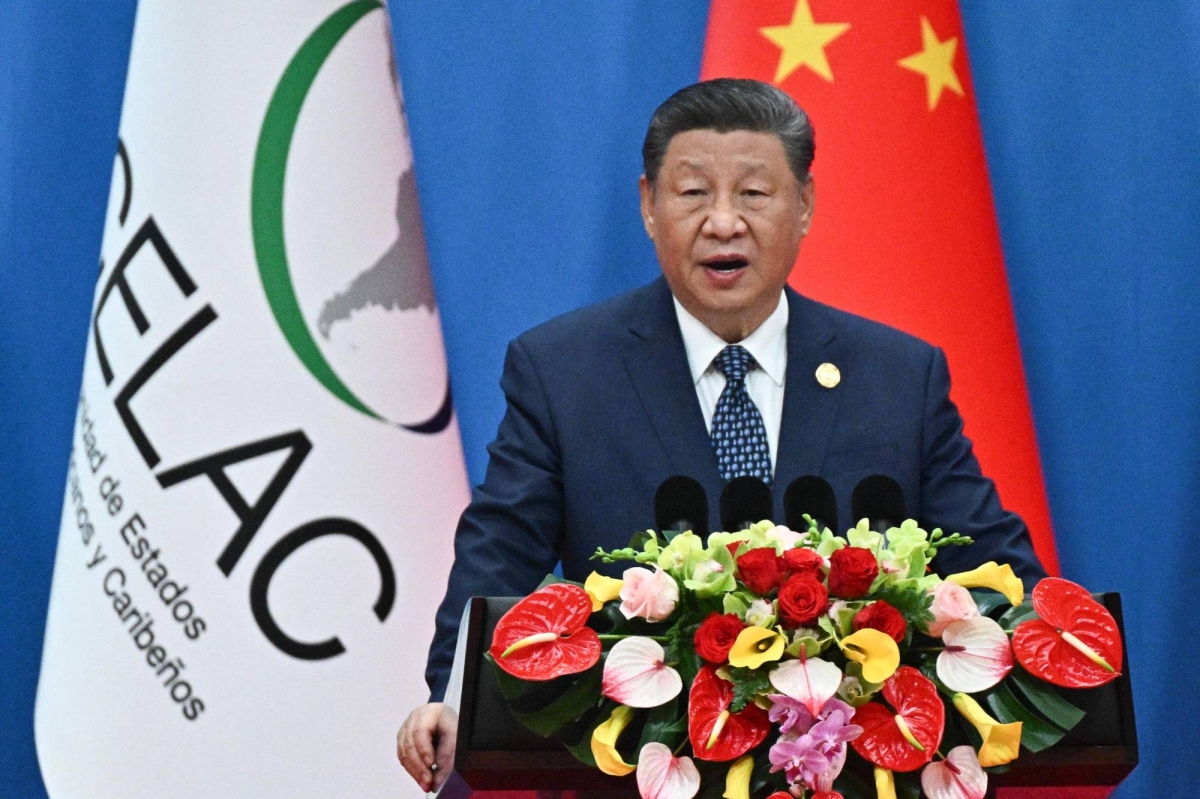 China's Xi slams 'bullying' as Beijing hosts Latin American leaders