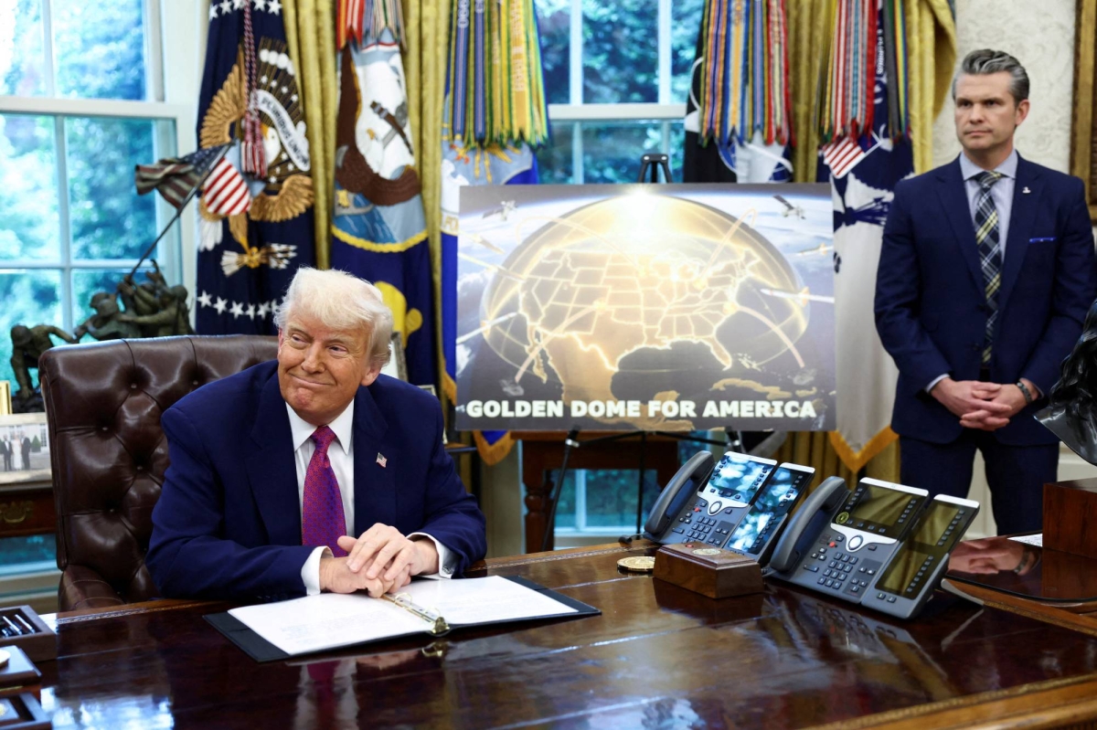 Trump selects $175B Golden Dome defense shield design, appoints leader