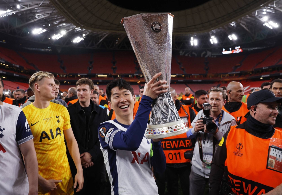Tottenham captain Son Heung-min realizes dream as club wins Europa League