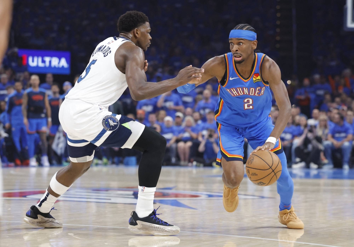 Thunder cruise past Timberwolves to grab 2-0 lead in series 