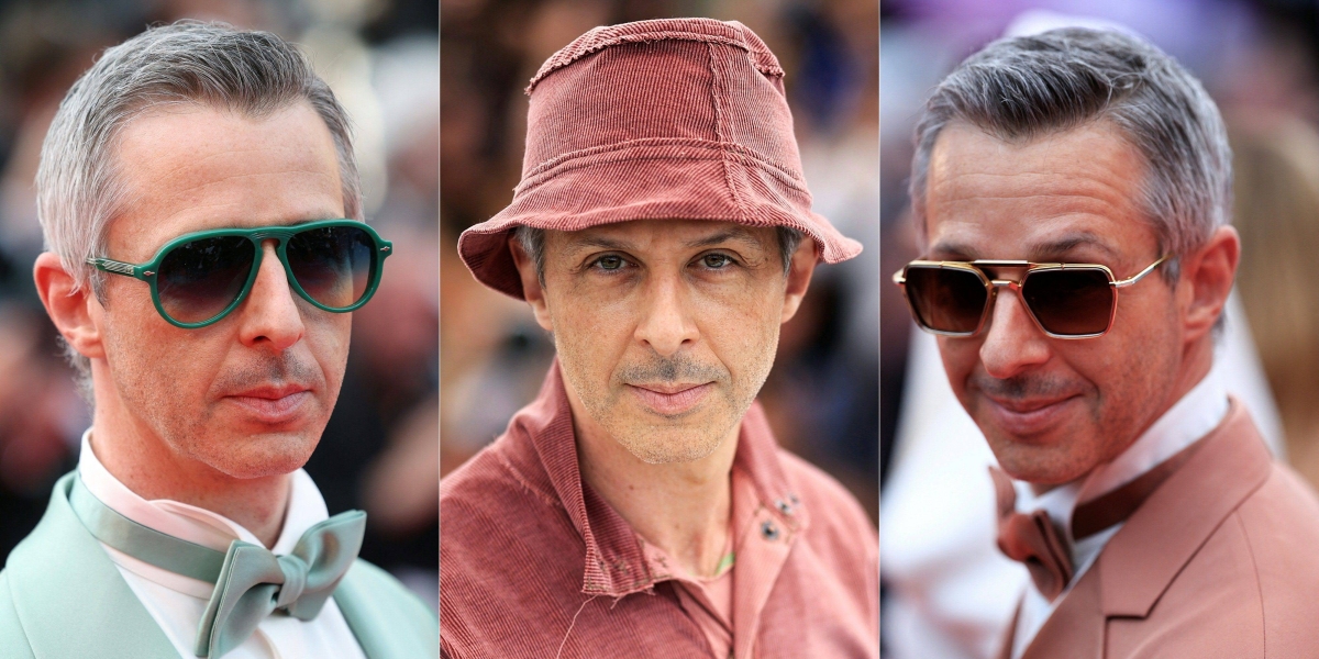Jeremy Strong brings male power-dressing to Cannes
