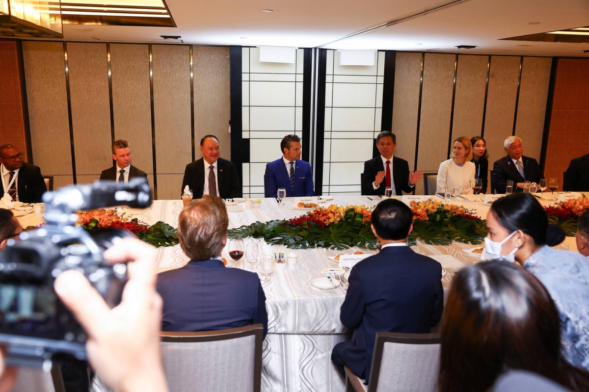 Asia defense summit reveals gaps between U.S. and European perspectives