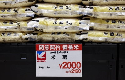 Japan private-sector rice imports soar in May