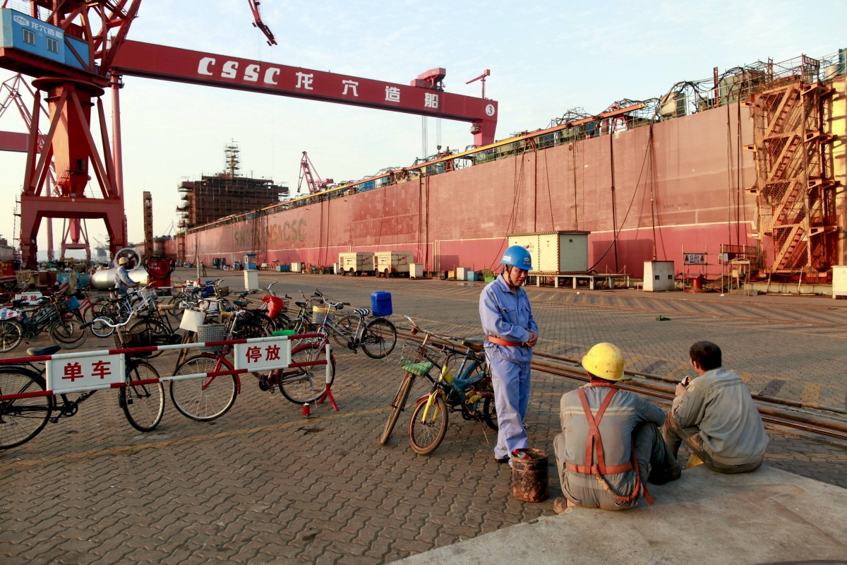 China’s shipyard dominance leads to geoeconomic risks